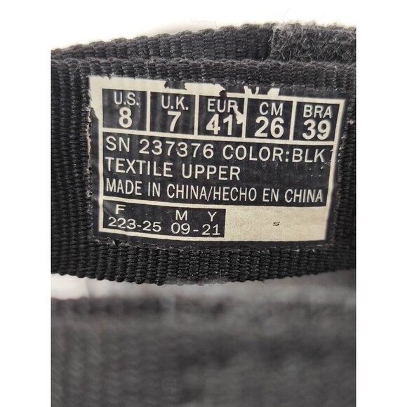 Skechers Men's Sport D’lux Walker Black Sandals Size 8 US - Picture 8 of 9